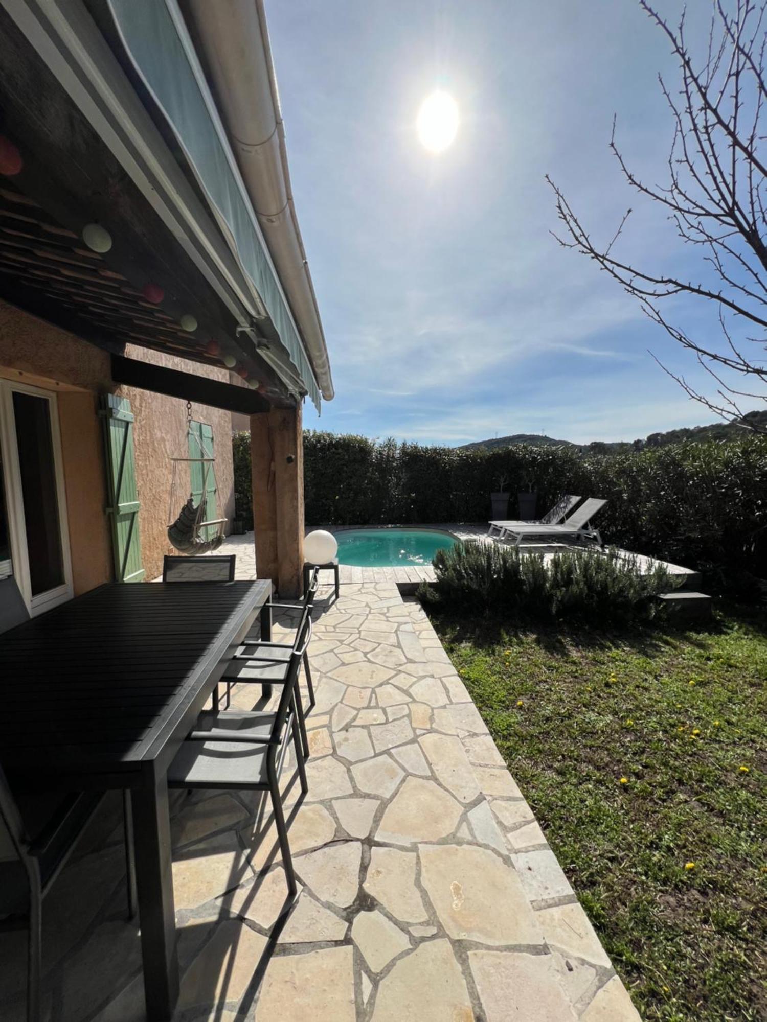 Villa Sur La Cote D'Azur Avec Piscine ラ・コル・シュル・ルー エクステリア 写真